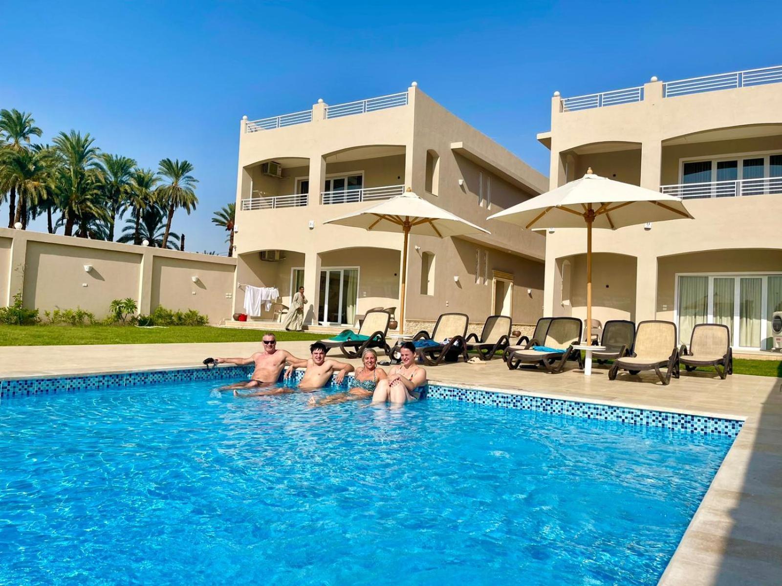 Royal Nile Villas - Pool View Apartment 2 Luxor Esterno foto