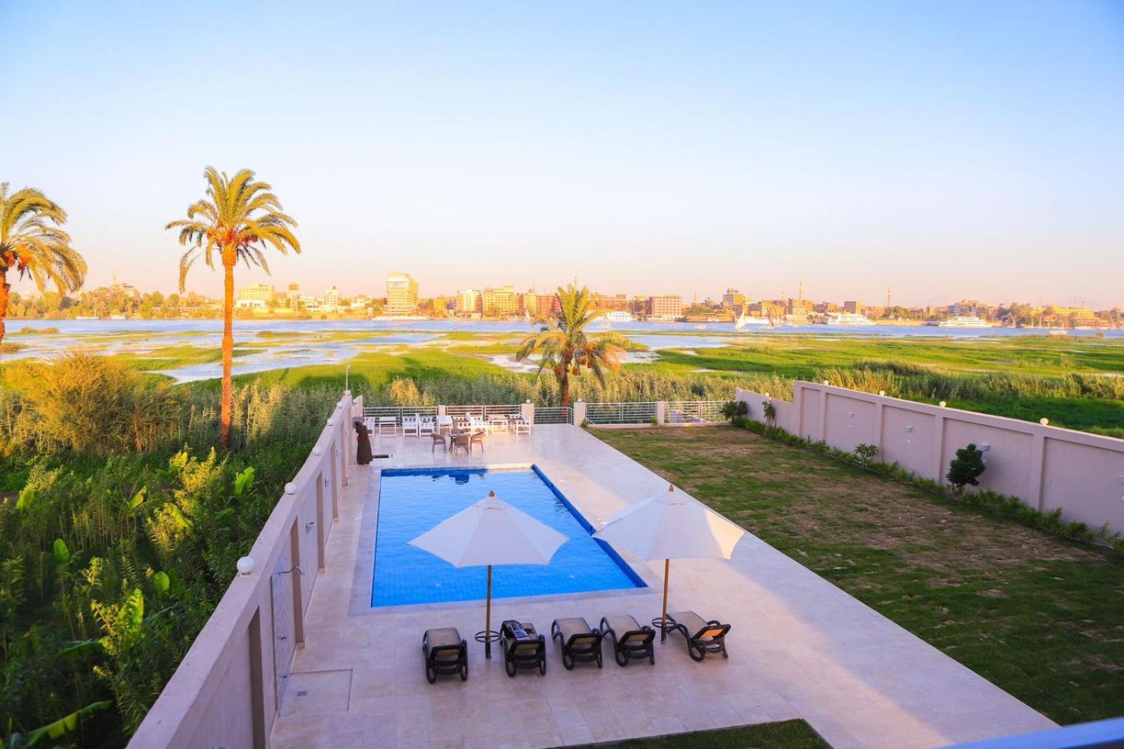 Royal Nile Villas - Pool View Apartment 2 Luxor Esterno foto